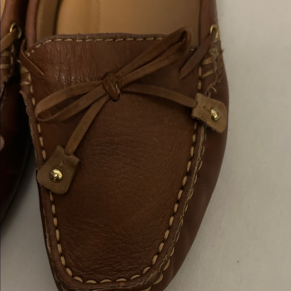 Clarks Brown Leather Loafers. size 7.5 - Picture 2 of 8